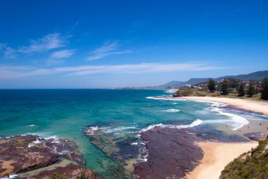 Wollongong beach (sydney, Avustralya)