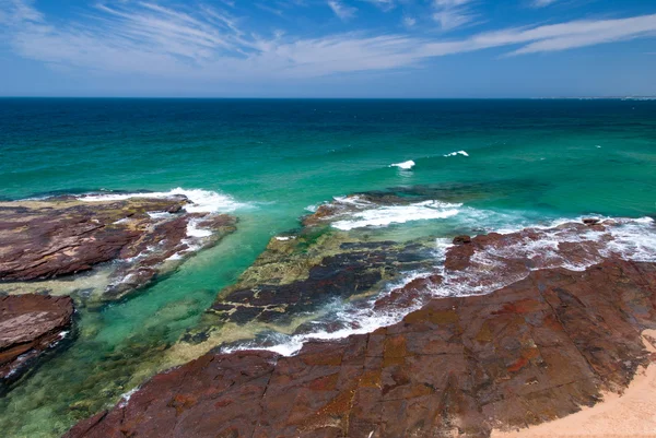 Wollongong Beach (Sydney, Austrália) ) — Fotografia de Stock