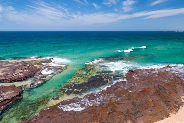Wollongong Beach (Sydney, Australia) ) — Foto de Stock