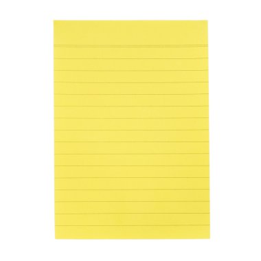 Yellow Paper for Notes clipart