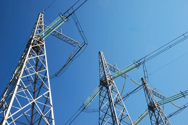 Electricity Pylons — Stock Photo, Image