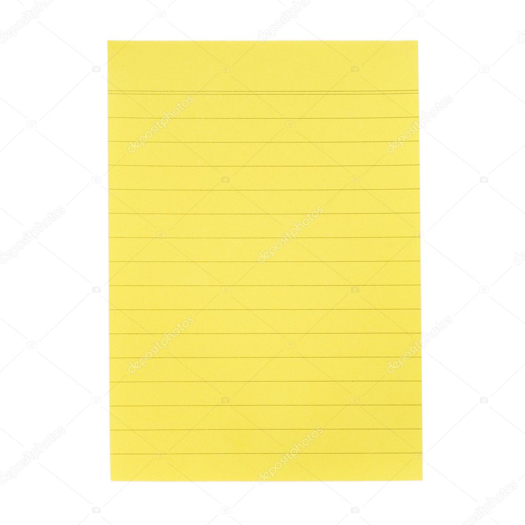 Yellow Paper for Notes