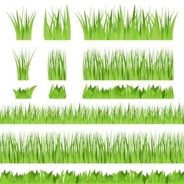 Green grass clipart