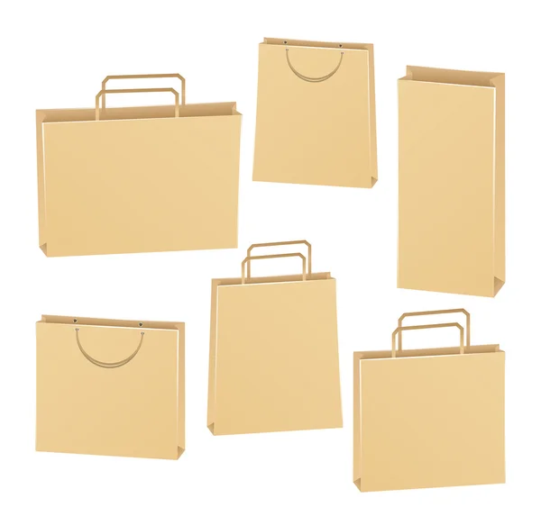 Vector Paper Bags — Stock Vector