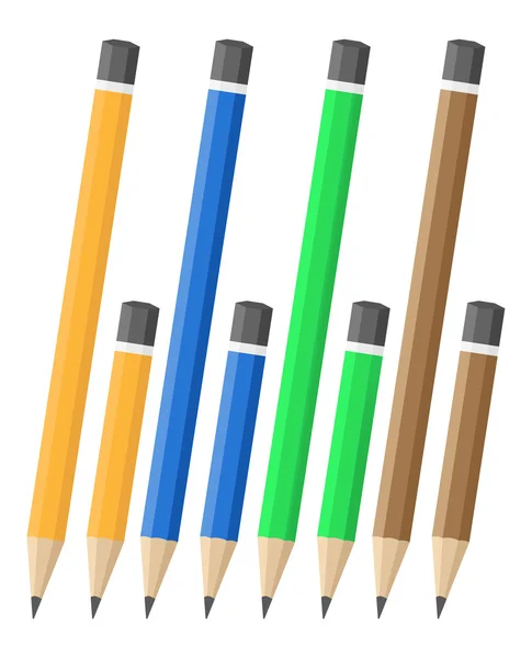 铅笔 — 图库矢量图片