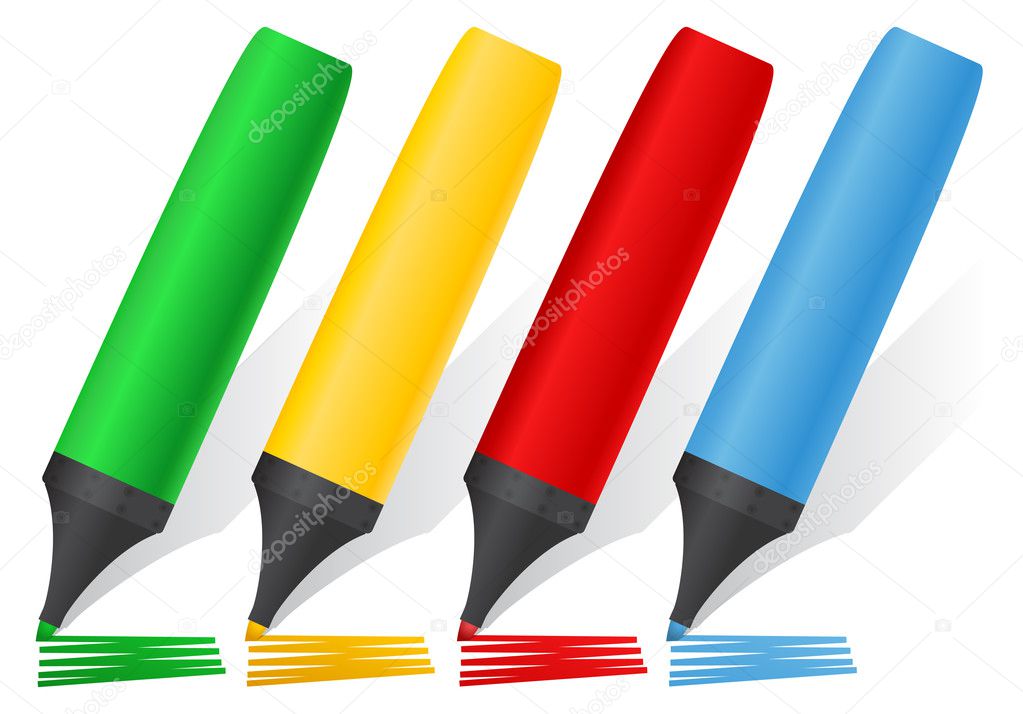 Vector Color Markers