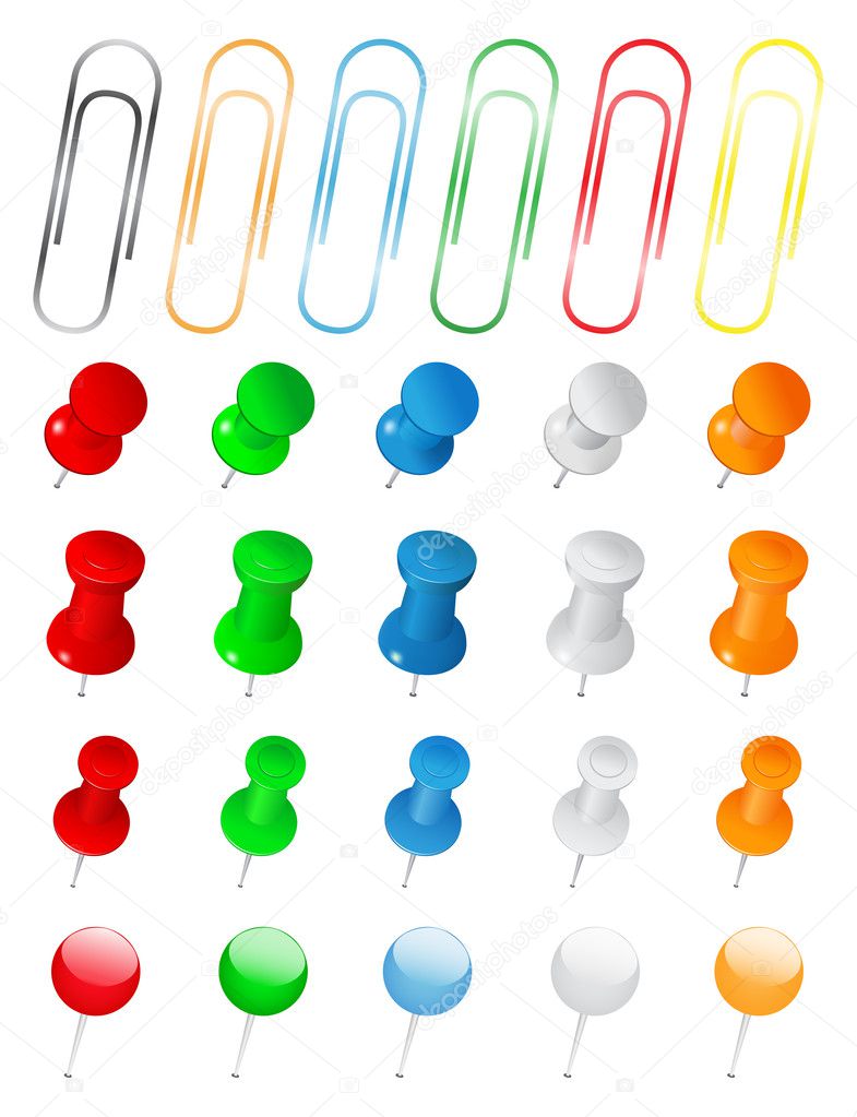 Push Pins and Paper Clips