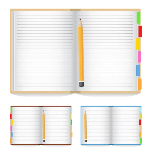 Cuaderno — Archivo Imágenes Vectoriales