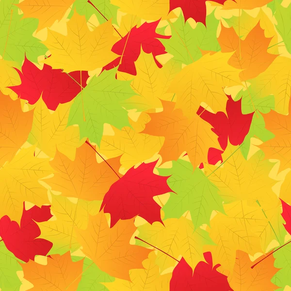 Hösten lönn löv bakgrund — Stock vektor
