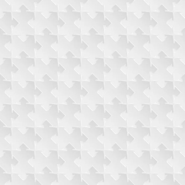 Vektor nahtlose graue Puzzle-Hintergrund — Stockvektor