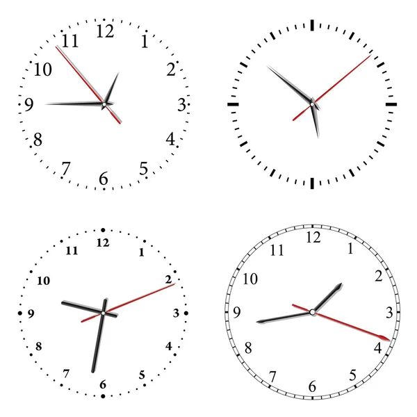 Reloj vectorial — Archivo Imágenes Vectoriales