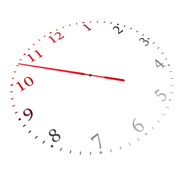 Διάνυσμα διαφανής ρολόι — Διανυσματικό Αρχείο