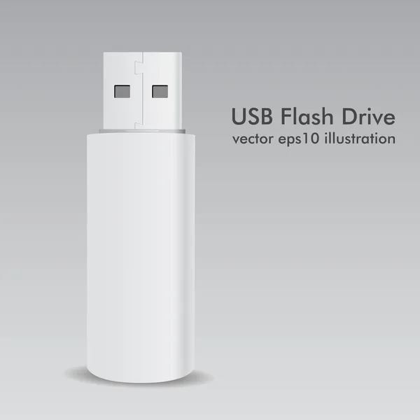 Vector USB Flash Drive — Stock Vector