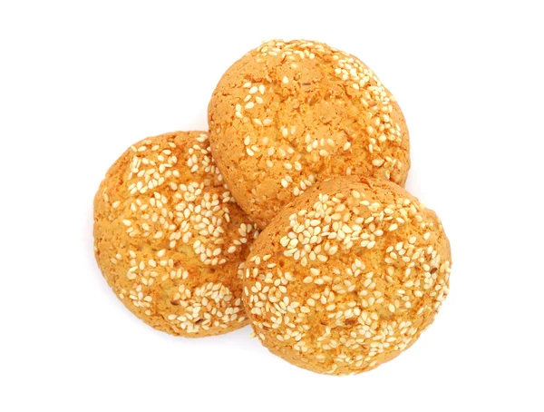 胡麻クッキーcookies med Sesam — Stockfoto