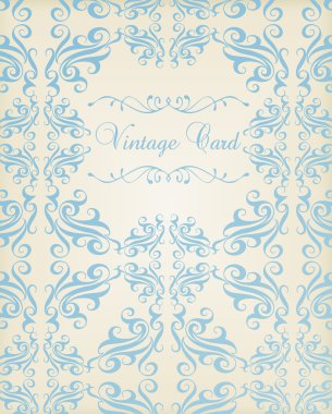 Vintage set of calligraphic elements, frames and borders clipart