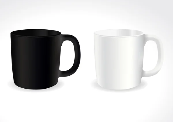 Чашка чаю або кави з текстовим простором — стоковий вектор