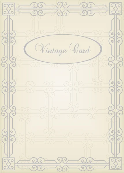 Vintage vettoriale sfondo libro copertina — Vettoriale Stock