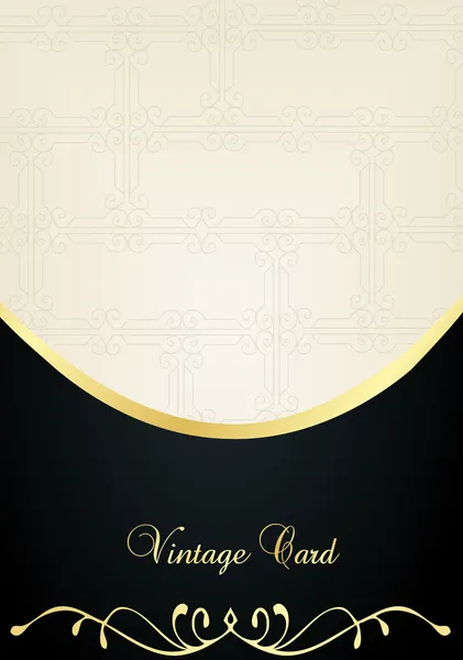 Vintage vettoriale sfondo libro copertina — Vettoriale Stock