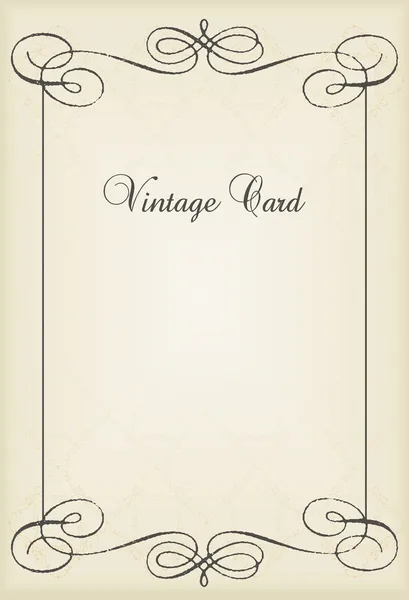 Vintage vektor dekorativní knihu krytí nebo kartu pozadí — Stockový vektor