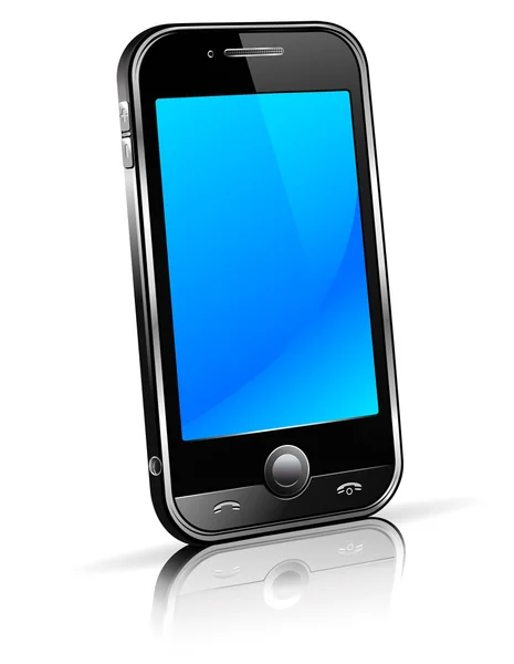 Κινητό έξυπνο κινητό τηλέφωνο 3d — Διανυσματικό Αρχείο