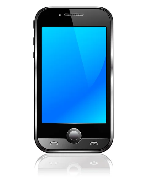 Inteligentny telefon telefon komórkowy — Wektor stockowy