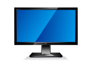 Computer Flat Screen clipart