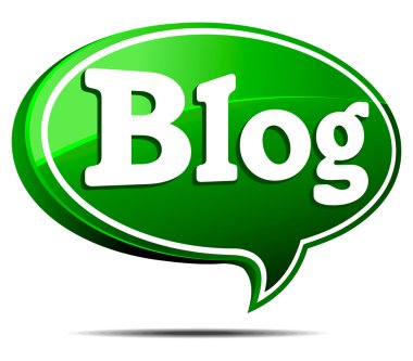 Blog Speech Bubble clipart