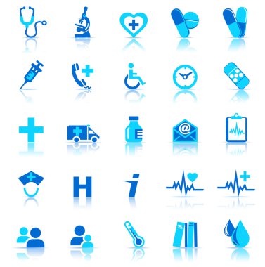 Health Care icons clipart