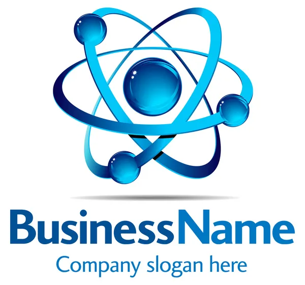 Dynamiczne logo — Wektor stockowy