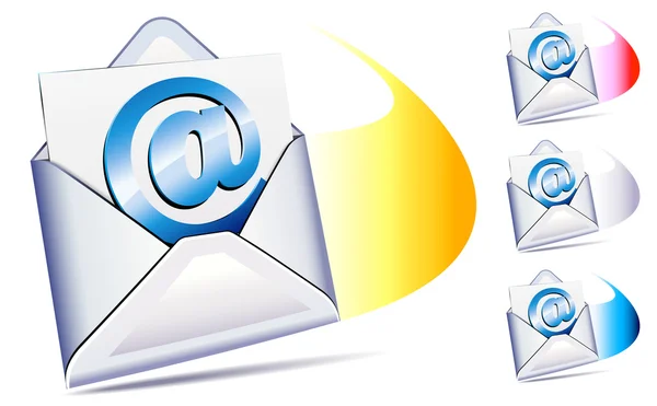 Email dojdou se svištěním — Stockový vektor