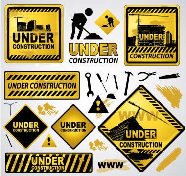 Under construction clipart