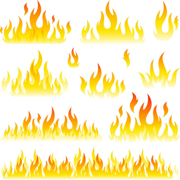 Flame design element