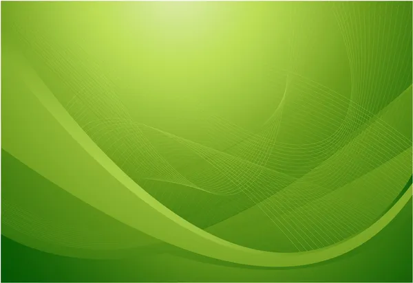 Grüner abstrakter Hintergrund — Stockvektor
