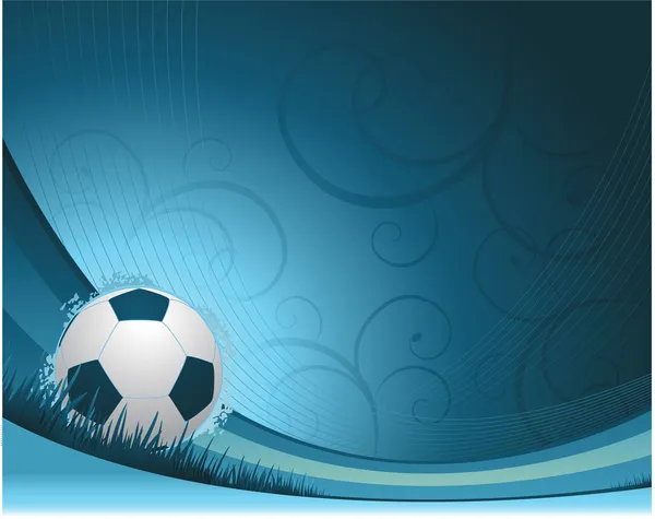 Fotboll bakgrund — Stock vektor