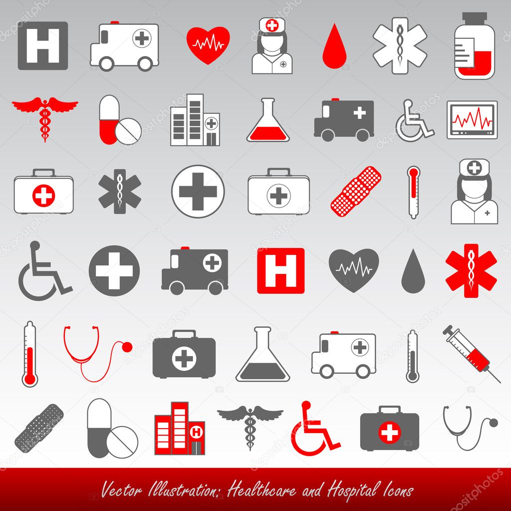 Medical healthcare icons