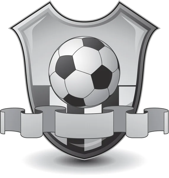 Emblém fotbal — Stockový vektor