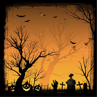 Halloween background clipart