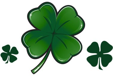 Clover leaf illustration clipart