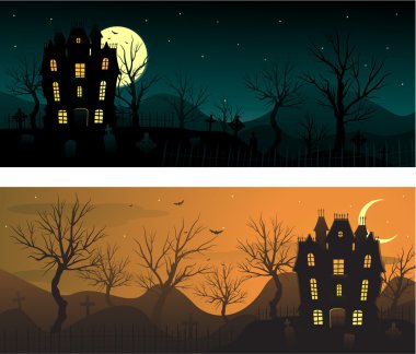 Halloween background clipart