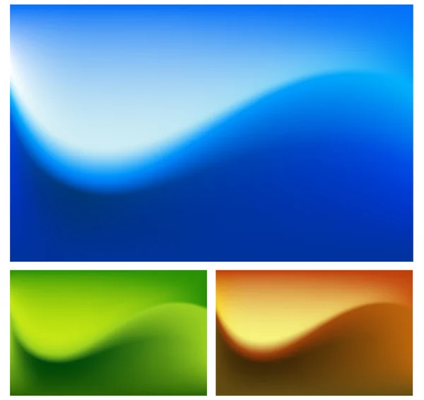 Blauer abstrakter Hintergrund — Stockvektor