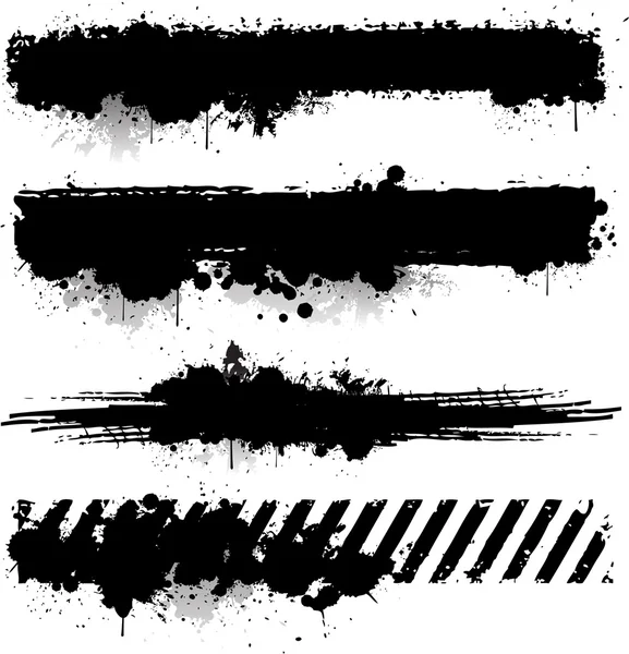 Divers vecteur de cadre grunge — Image vectorielle