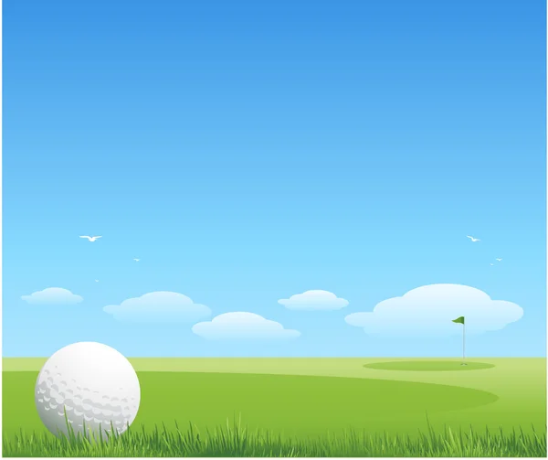 Fond de golf — Image vectorielle