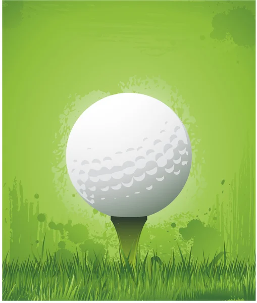 Fondo de golf — Vector de stock