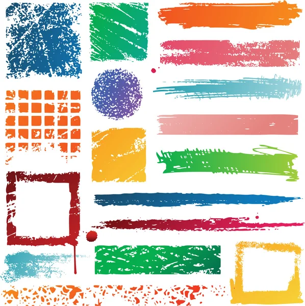 Fond de texture grunge coloré — Image vectorielle
