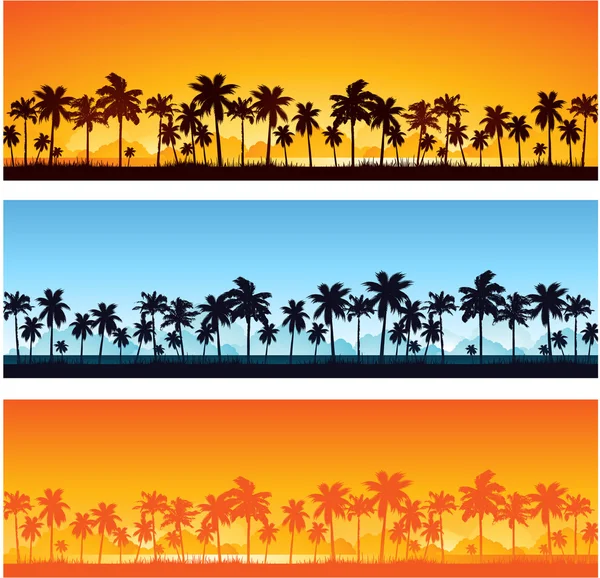 stock vector Tropical background