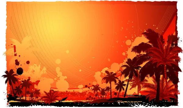 热带背景 — 图库矢量图片
