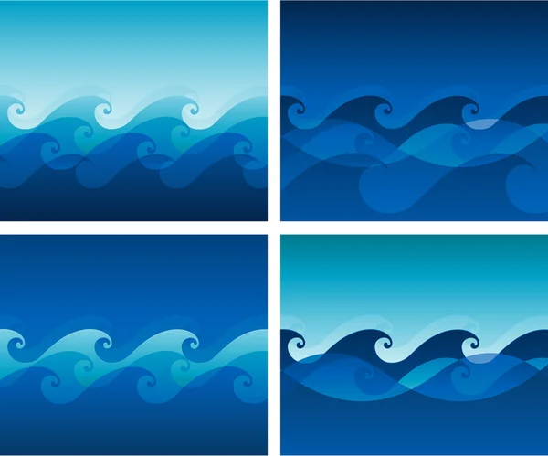 stock vector Wave background