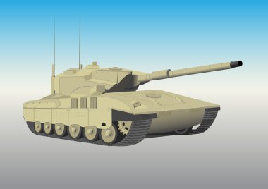 Military tank clipart