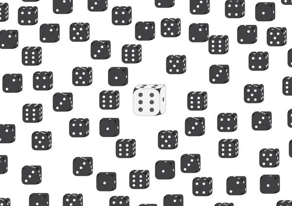 232 Cubos jugando fondo 3 — Vector de stock