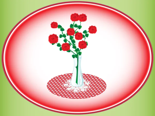 Vektor blomma bakgrund — Stock vektor